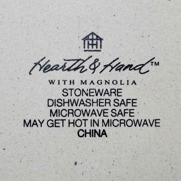 Hearth & Hand Mug and Plate Red Christmas Tree Stoneware - Picture 7 of 8